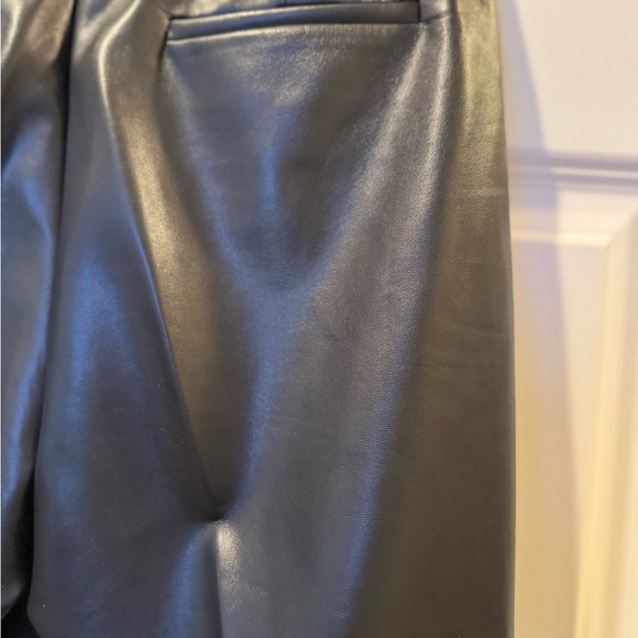 J. Crew Faux Leather pants in black - Picture 6 of 13